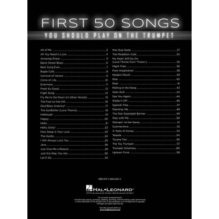 FIRST 50 SONGS              HL00248846