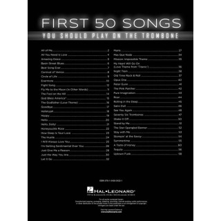 FIRST 50 SONGS              HL00248847