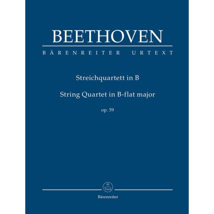 STRING QUARTET IN B-FLAT MAJOR  OP.130