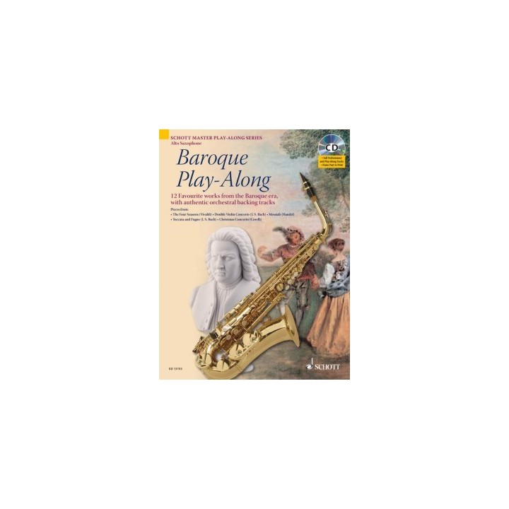 BAROQUE PLAY-ALONG ED13153, 12 WORKS FROM BAROQUE/