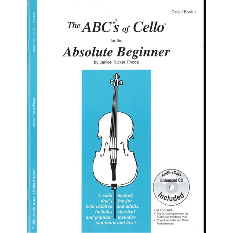 ABSOLUTE BEGINNER ABC13X, ABC's OF CELLO   VOL.1