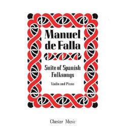 SUITE OF SPANISH FOLKSONGS / VIOLIN & PIANO