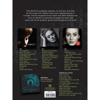 ADELE  AM1011802, COMPLETE COLLECTION - PIANO / VO