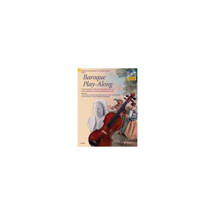 BAROQUE PLAY-ALONG ED13156, 12 WORKS FROM BAROQUE/