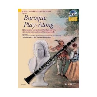 BAROQUE PLAY-ALONG ED13152, 12 WORKS FROM BAROQUE/