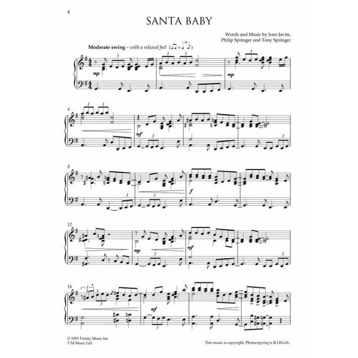 CHRISTMAS PIANO SOLO