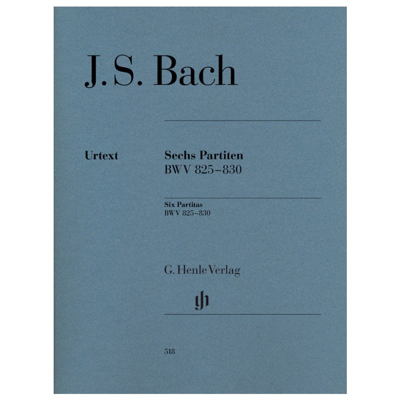 SIX PARTITAS BWV 825-830