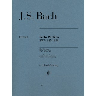 SIX PARTITAS BWV 825-830 / BEZ APLIKATURY