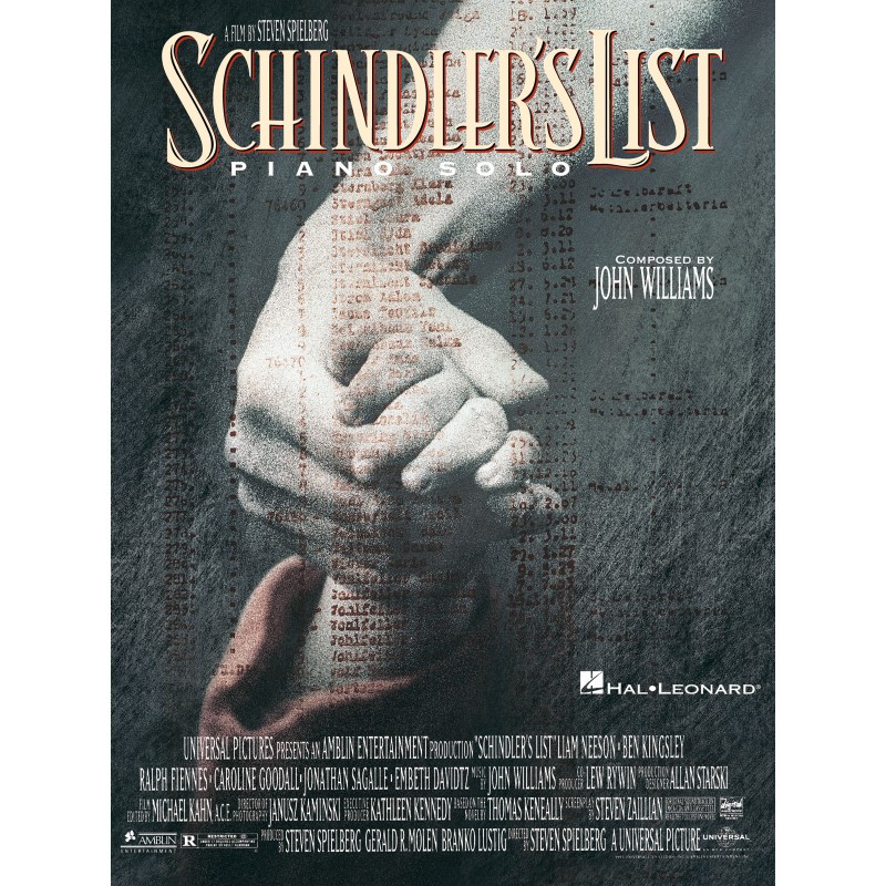 SCHINDLER'S LIST PIANO SOLOS