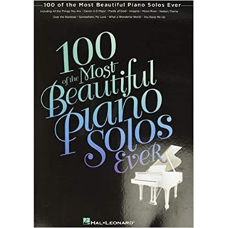 100 MOST BEAUTIFUL PIANO SOLOS   HL00102787