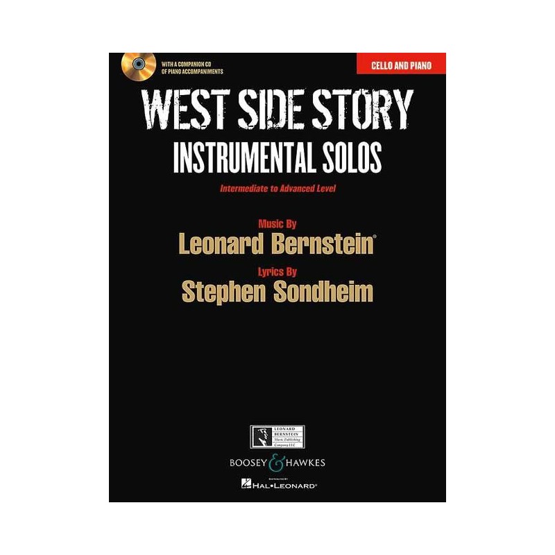 WEST SIDE STORY/ VOCAL SELECTFOR CELLO AND PIANO