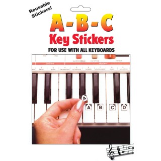 ABC KEYBOARD STICKERS      HL00001009