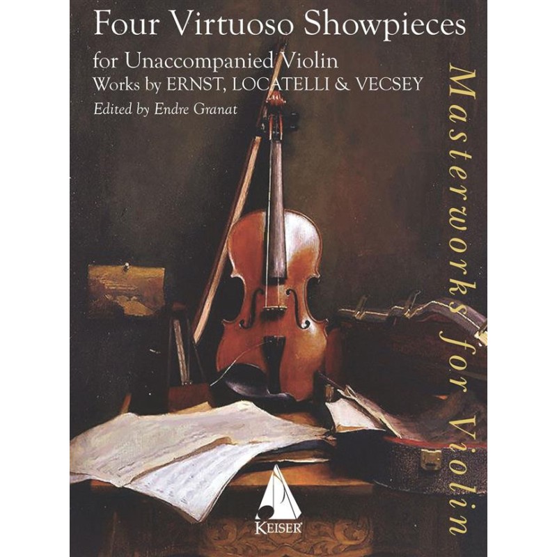 4 VIRTUOSO SHOWOIECES FOR SOLO VIOLIN