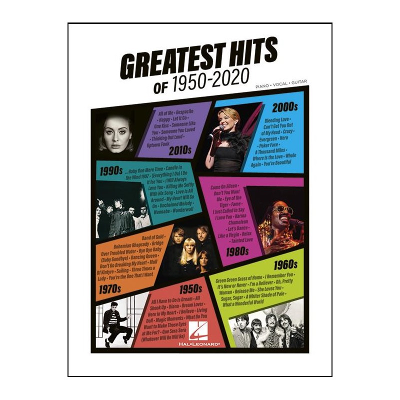 GREATEST HITS OF 1950-2020      HL00323325
