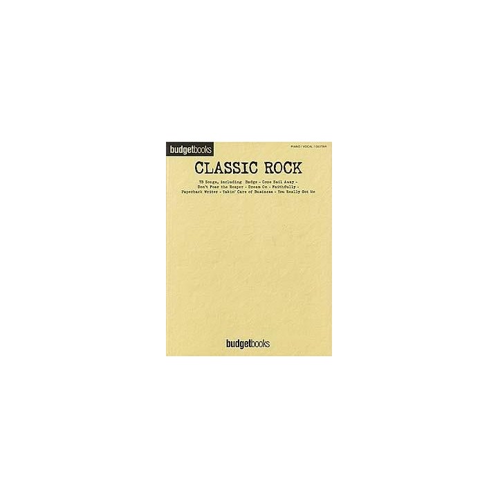 CLASSIC ROCK  PIANO/VOCAL/GUITAR