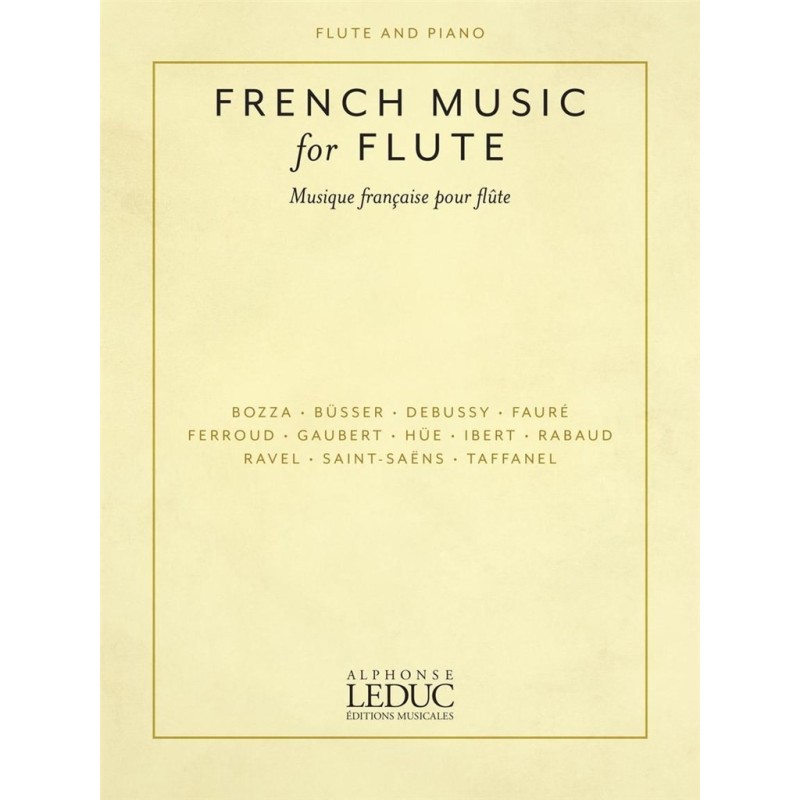 FOR FLUTE AND PIANO