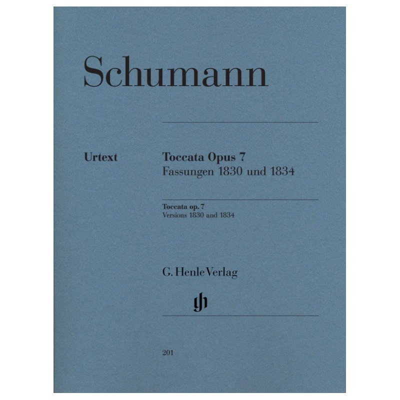 TOCCATA OP.7 VERSIONS 1830 AND 1834