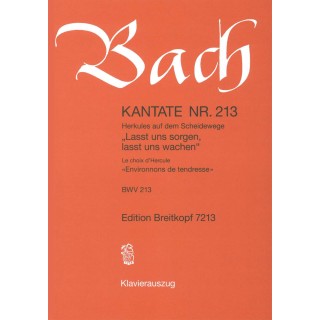 KANTATE NR 213  BWV 213