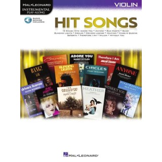 HIT SONGS FOR VIOLIN  HL00374362