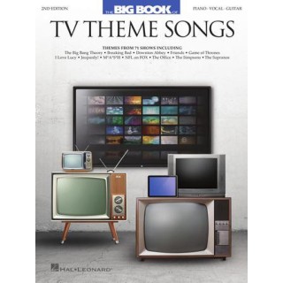 BIG BOOK OF TV THEME SONGS  HL00294317