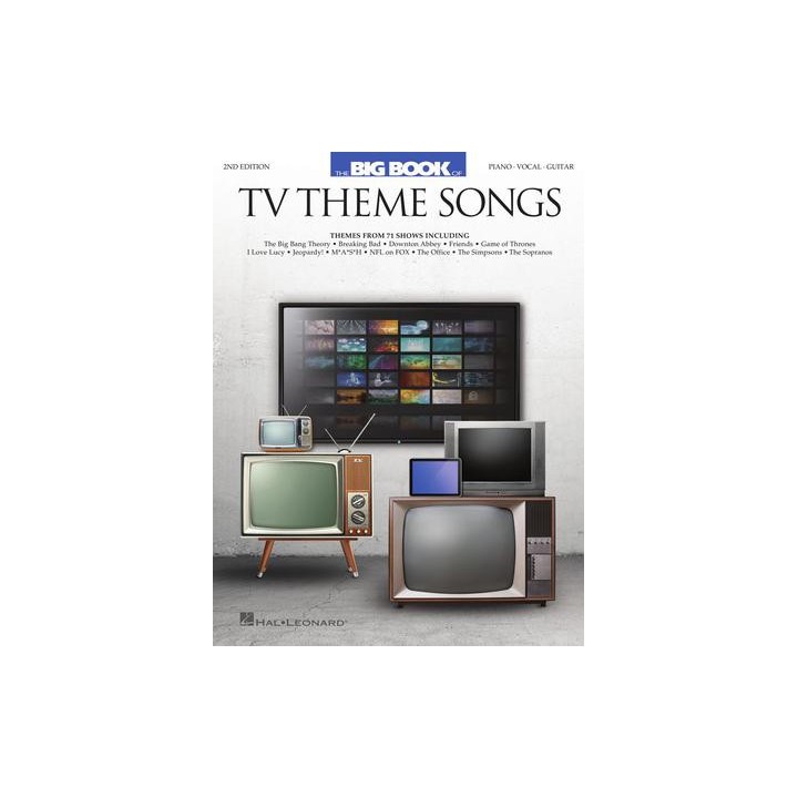 BIG BOOK OF TV THEME SONGS  HL00294317