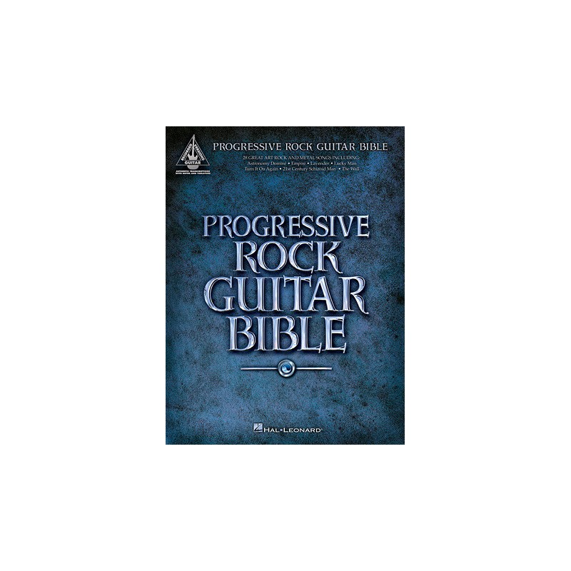 PROGRESSIVE ROCK GUITAR BIBLE  HL00690626