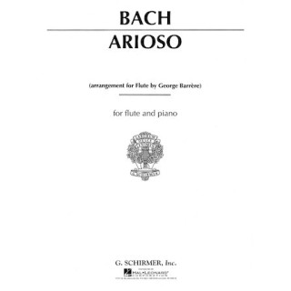 BACH J.S.  HL50273110, ARIOSO FOR FLUTE & PIANO