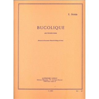 BUCOLIQUE  POUR CLARINETTE ET PIANO