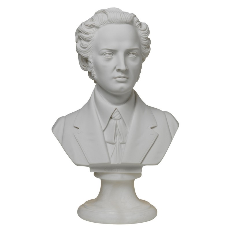 Figurka Chopin Popiersie Alabastrowe