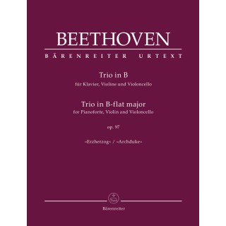 TRIO FOR PIANO, VIOLIN, VIOLONCELO OP.97