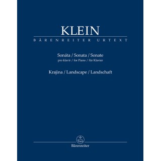 KLEIN,G. BA 9580  SONATA FOR PIANO