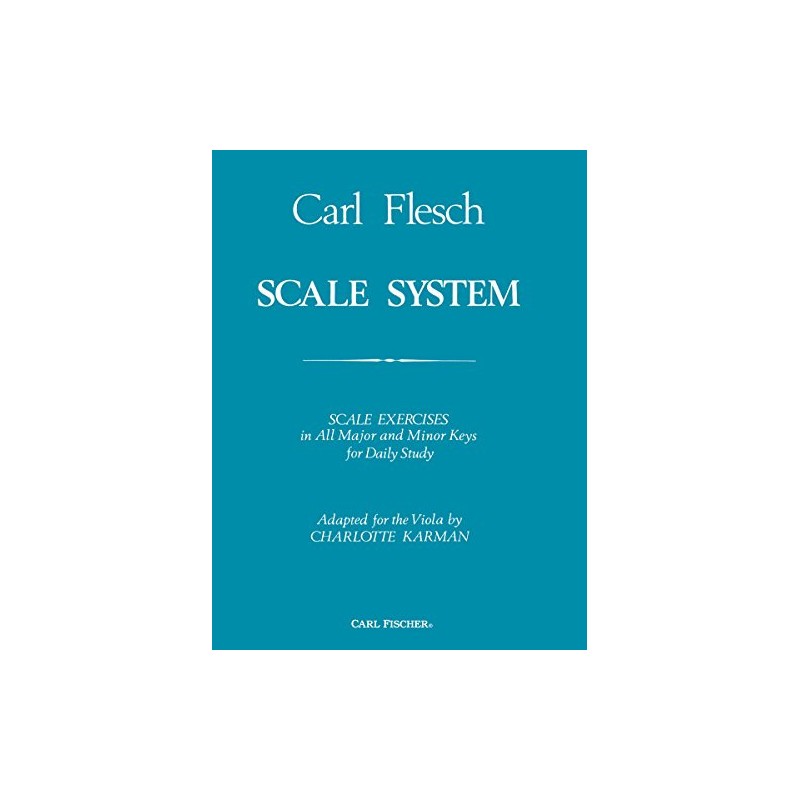 FLESCH,C. O2921 SCALE SYSTEM FOR VIOLA