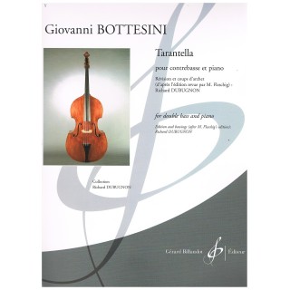 BOTTESINI,G. TARANTELLA DOUBLE BASS AND PIANO GB96