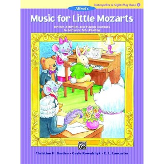 MUSIC FOR LITTLE MOZARTS  NOTESPELLER&SIGHT-PLAY 4