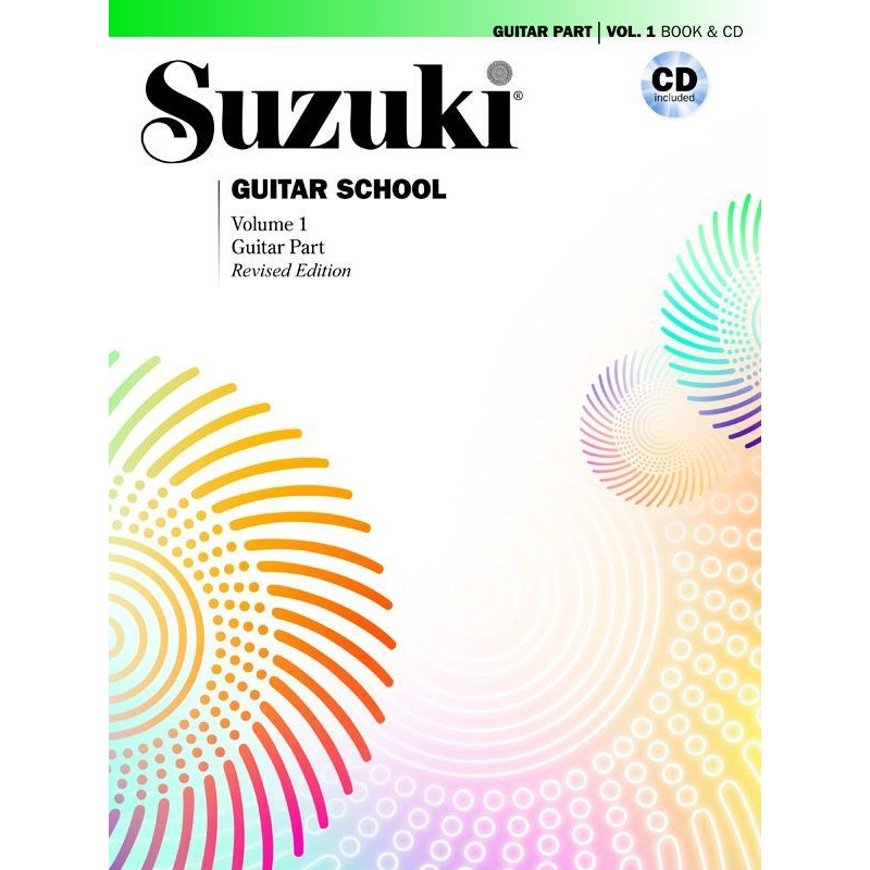 SUZUKI GUITAR SCHOOL, GUITAR PART VOL. 1
