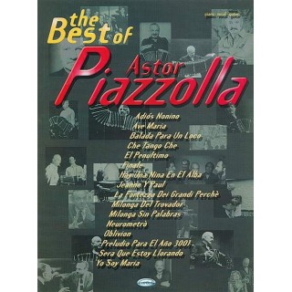 PIAZZOLLA ASTOR  THE BEST OF PIANO      ML2437