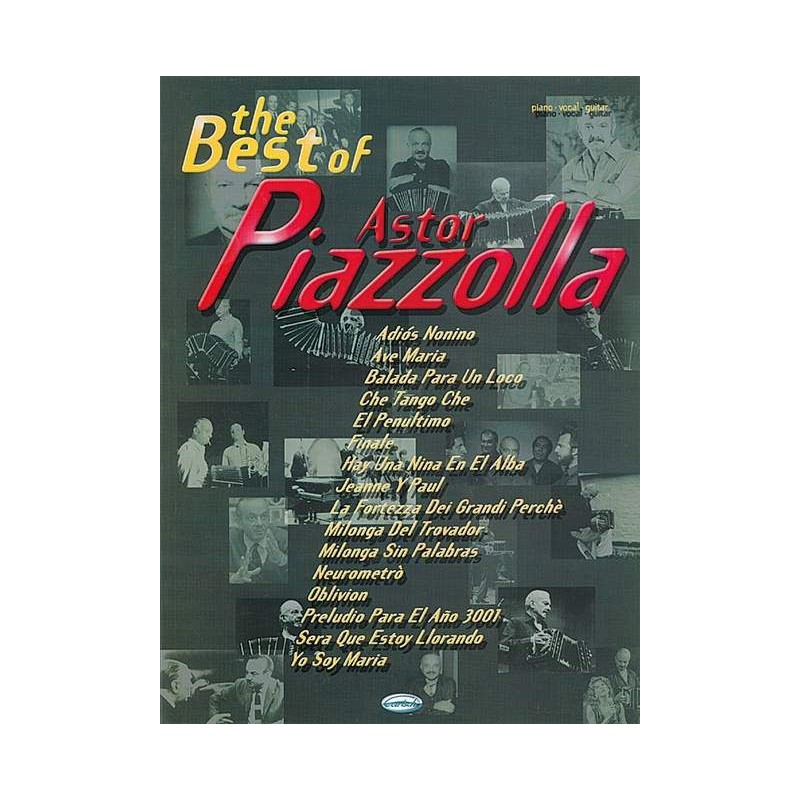 PIAZZOLLA ASTOR  THE BEST OF PIANO      ML2437
