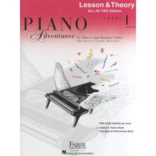 PIANO ADVENTURES ALL-IN-TWO LEVEL 1 LESSON/THEORY