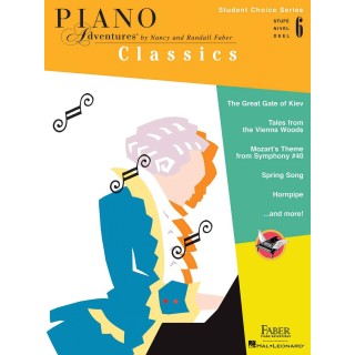 PIANO ADVENTURES: CLASSICS - LEVEL 6