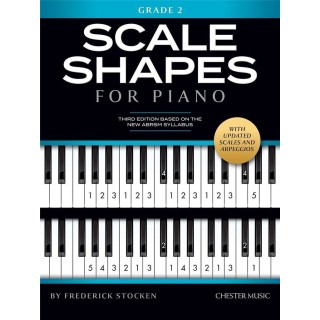 SCALE SHAPES FOR PIANO – GRADE 2  CH74703