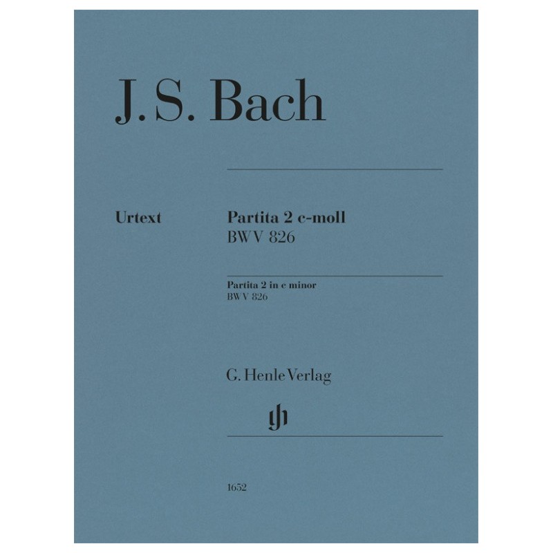 PARTITA 2 C-MOLL BWV 826