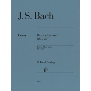 PARTITA 3  A-MOLL BWV 827