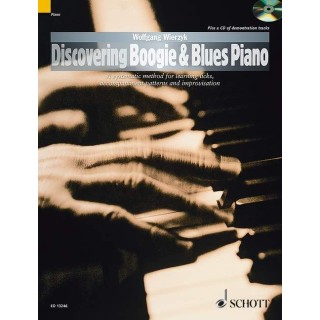 DISCOVERING BOOGIE & BLUES PIANO     ED 13246