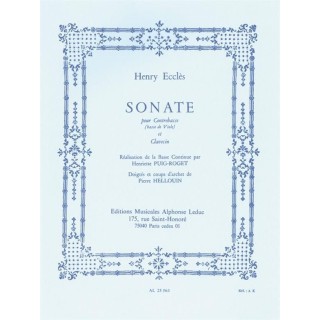 SONATE (DOUBLE BASS/HARPSICHORD)