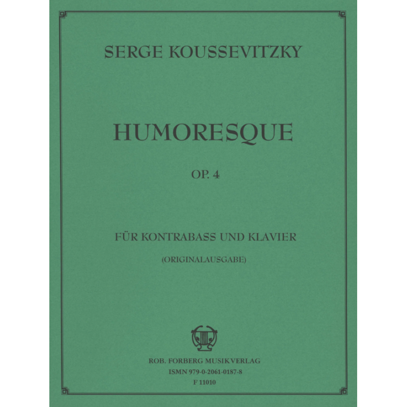 HUMORESQUE, OP.4