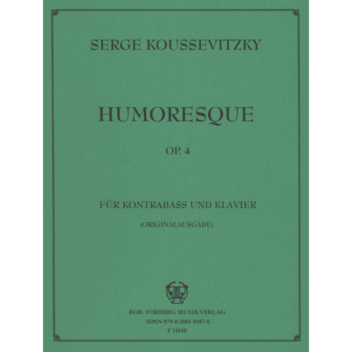 HUMORESQUE, OP.4