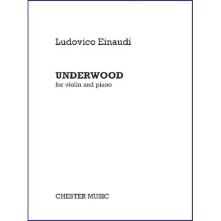 EINAUDI LUDOVICO  CH82401 UNDERWOOD FOR VIOLIN AND