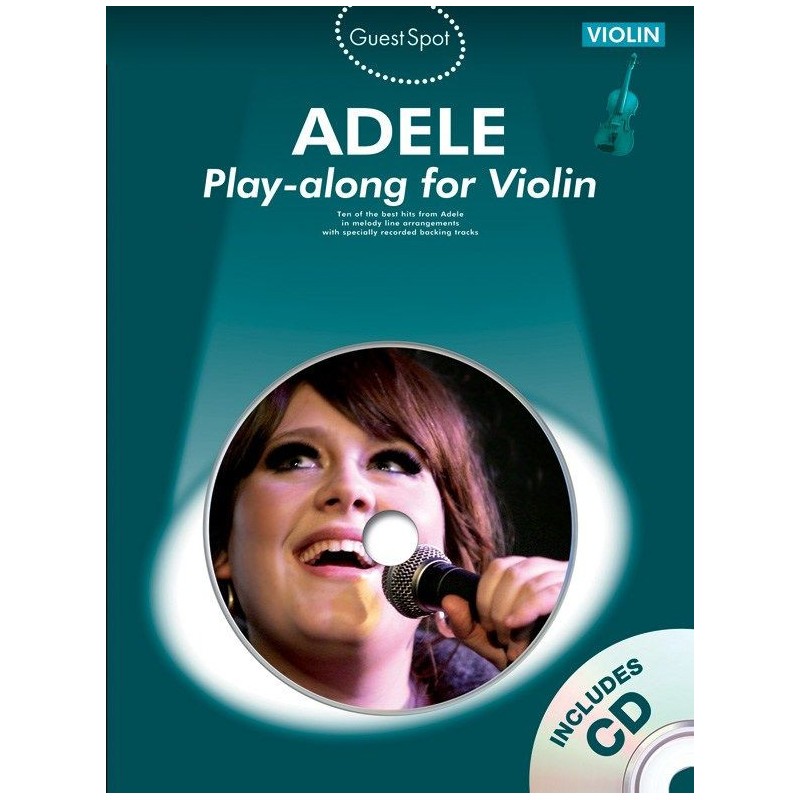 ADELE  AM1005510, PLAY-ALONG FOR VIOLIN