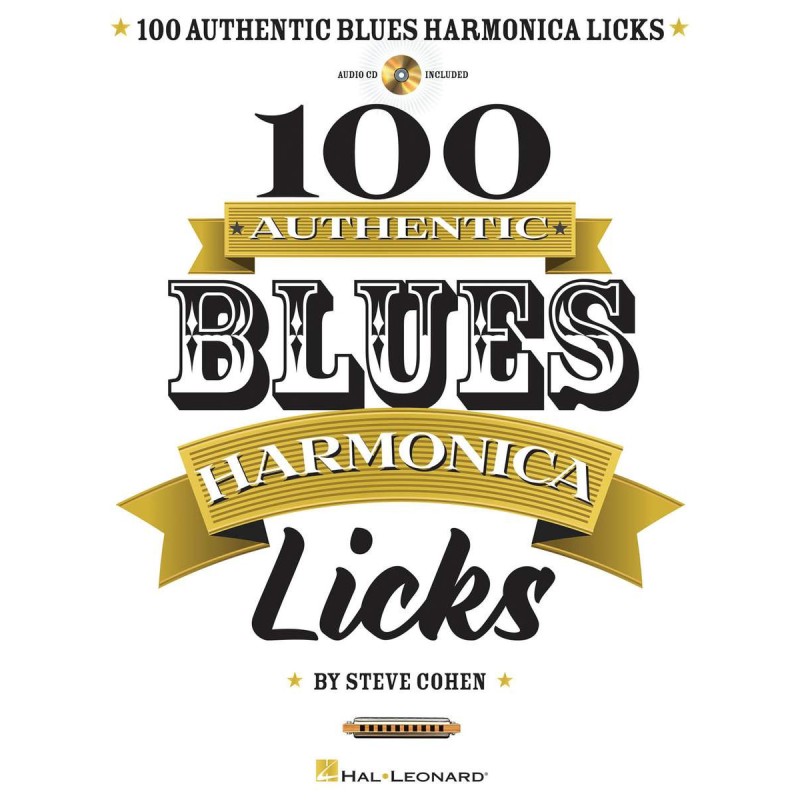 100 AUTHENTIC BLUES HARMONICA   HL00115070