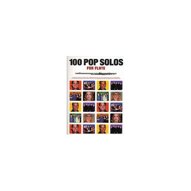 100 POP SOLOS FLUTE   AM958727
